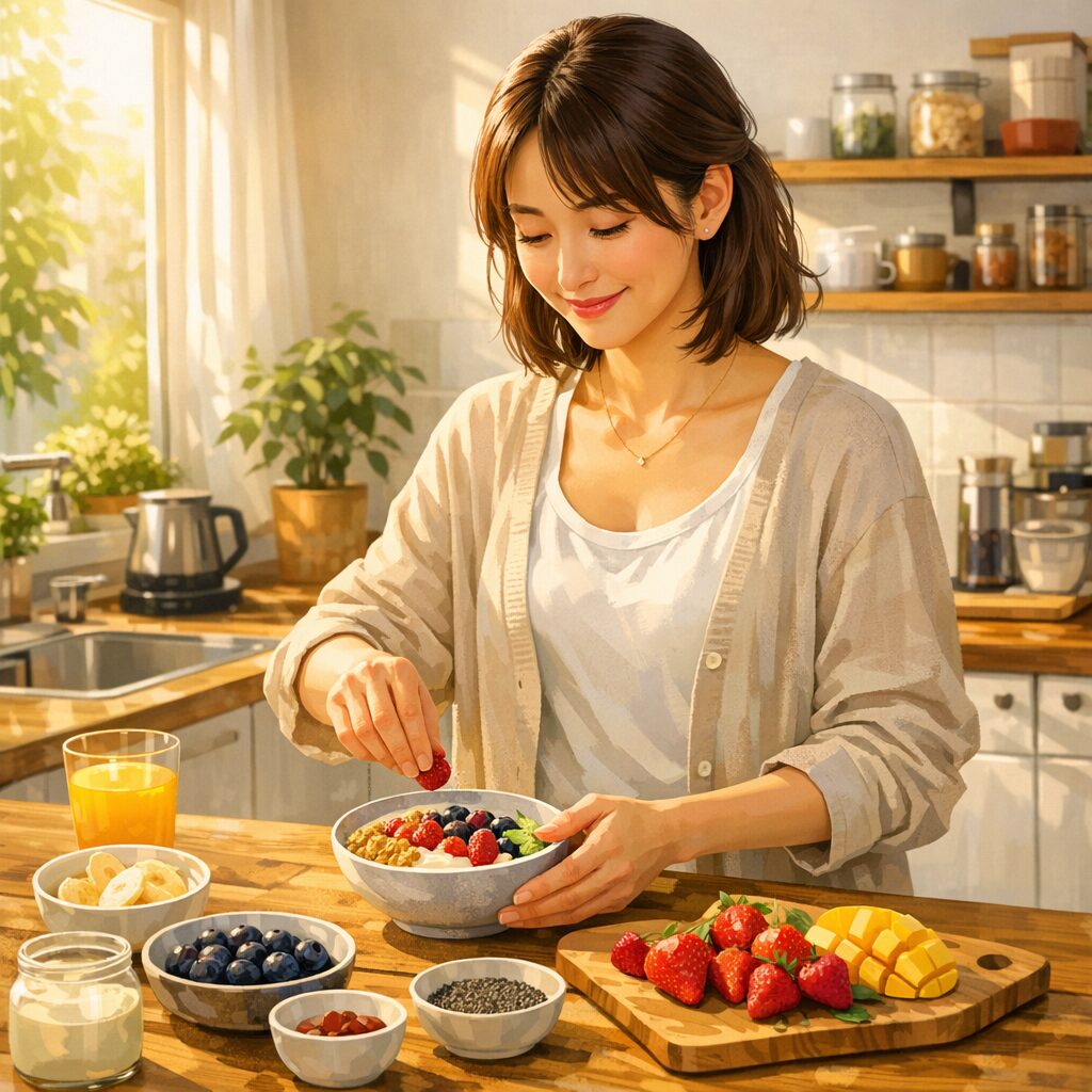 忙しい朝でも簡単に作れる罪悪感0なレシピ