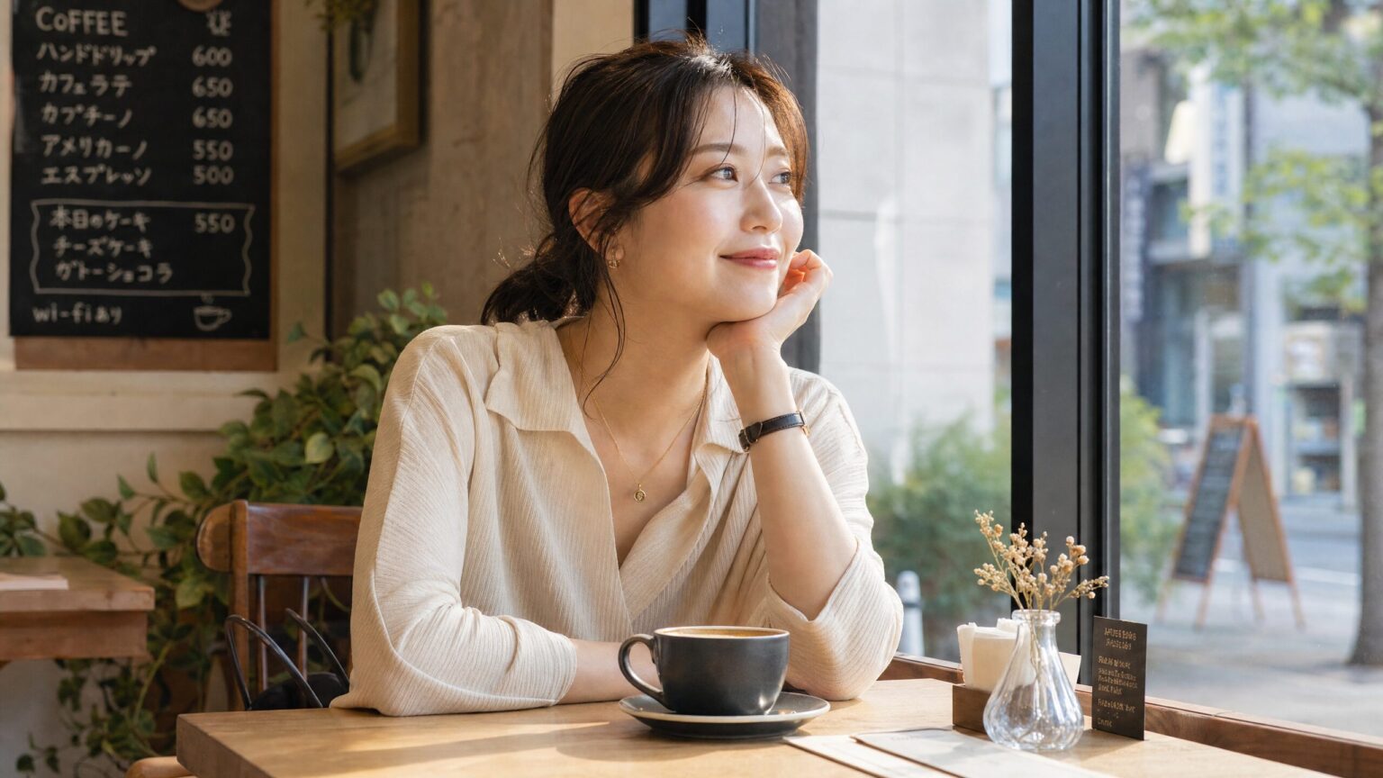 充実した休日を過ごす30代女性